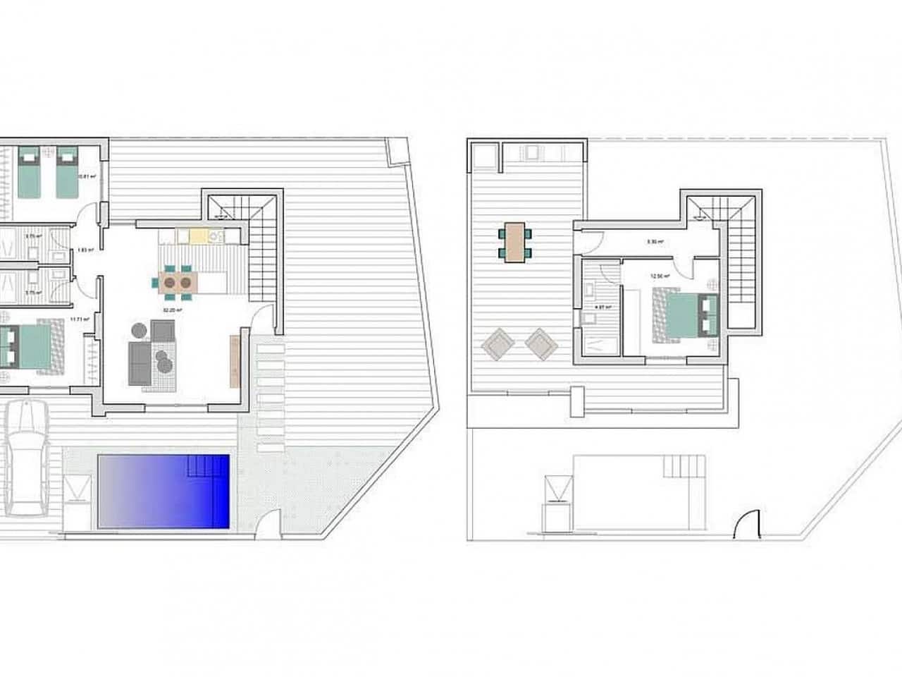 2 bedroom Villa for sale in Roldan with pool - € 299,900 (Ref: 9318586)