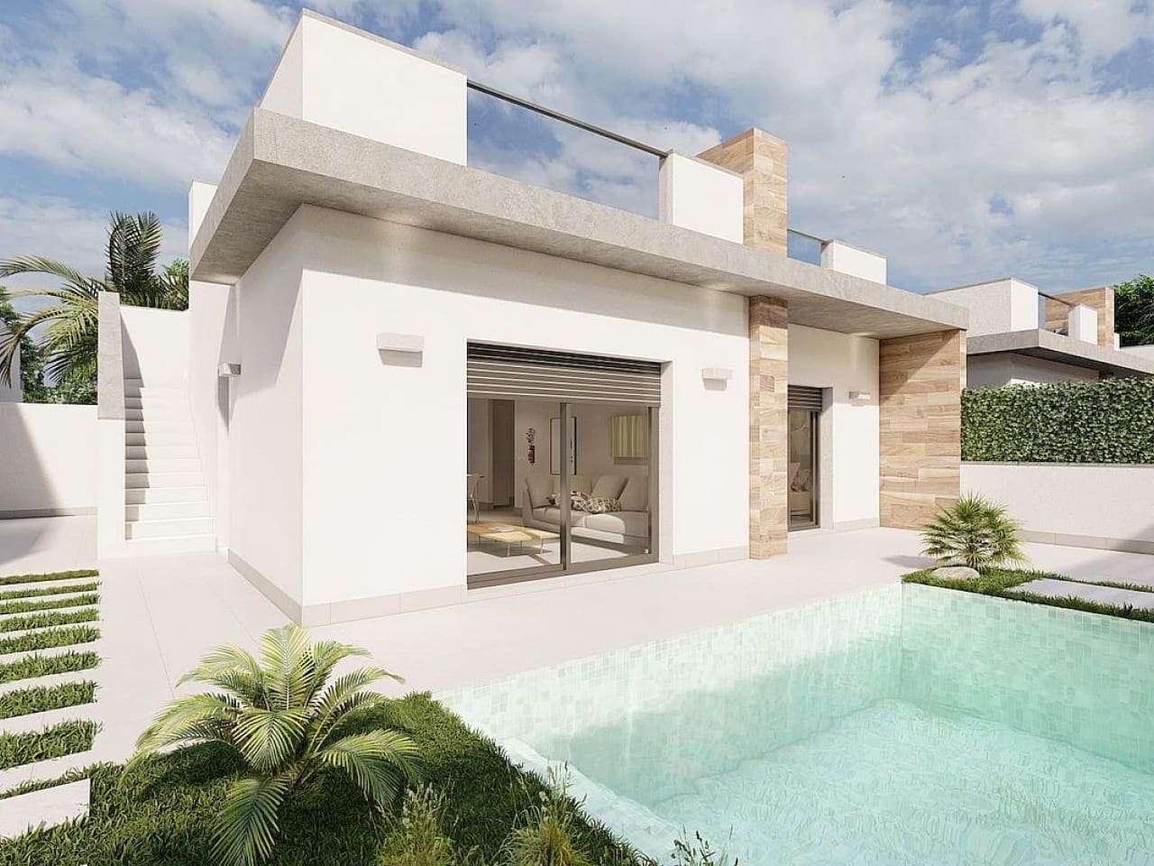 2 bedroom Villa for sale in Roldan with pool garage - € 339,900 (Ref: 9318586)