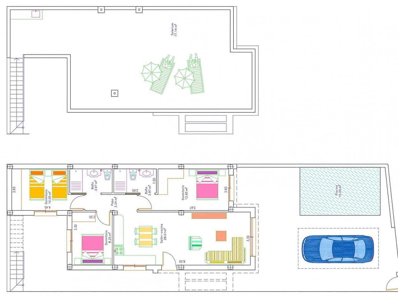 3 bedroom Villa for sale in San Javier with pool - € 299,900 (Ref: 9318588)