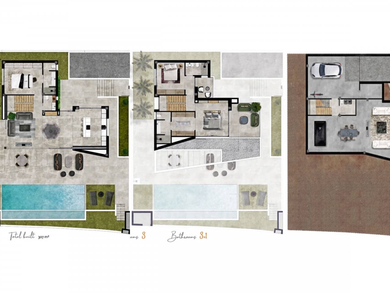 4 makuuhuone Huvila myytävänä paikassa Polop mukana uima-altaan - 725 000 € (Ref: 9318593)