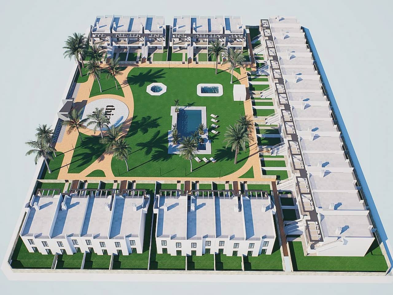 3 makuuhuone Rivitalo myytävänä paikassa Pilar de la Horadada mukana uima-altaan - 310 000 € (Ref: 9318596)