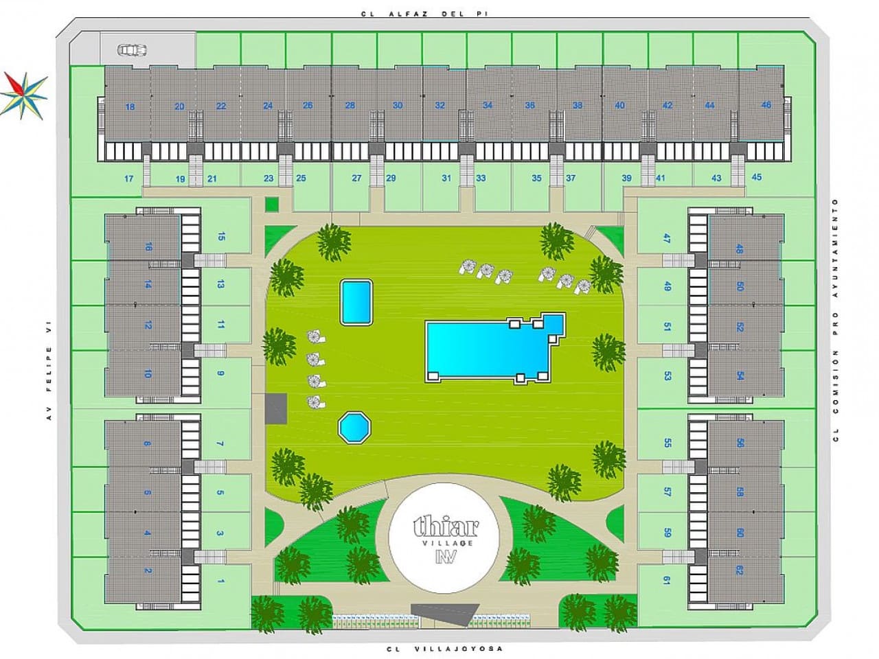 3 makuuhuone Rivitalo myytävänä paikassa Pilar de la Horadada mukana uima-altaan - 310 000 € (Ref: 9318596)