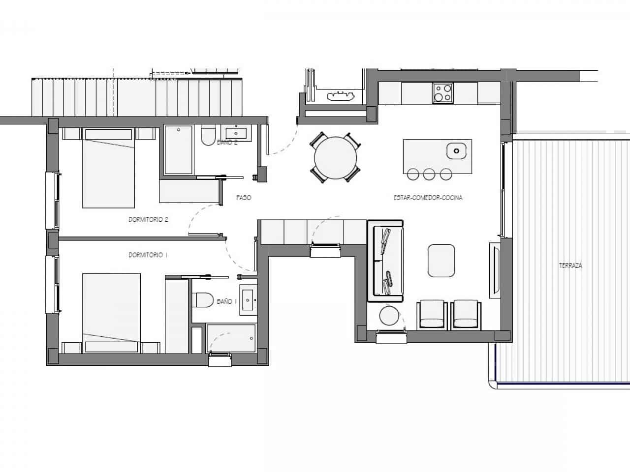 2 bedroom Apartment for sale in Fuente Alamo de Murcia with pool - € 208,900 (Ref: 9318597)