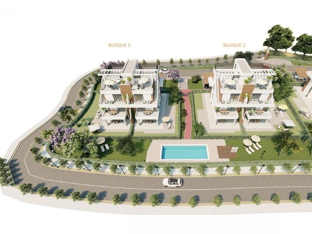 2 bedroom Apartment for sale in Fuente Alamo de Murcia with pool - € 208,900 (Ref: 9318597)