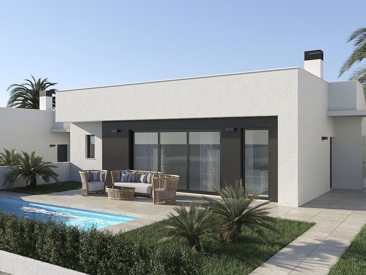 3 soverom Villa til salgs i Alhama de Murcia med svømmebasseng - € 304 900 (Ref: 9318600)