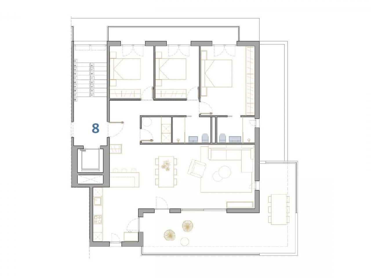 2 makuuhuone Huoneisto myytävänä paikassa San Pedro del Pinatar mukana uima-altaan - 254 900 € (Ref: 9318603)