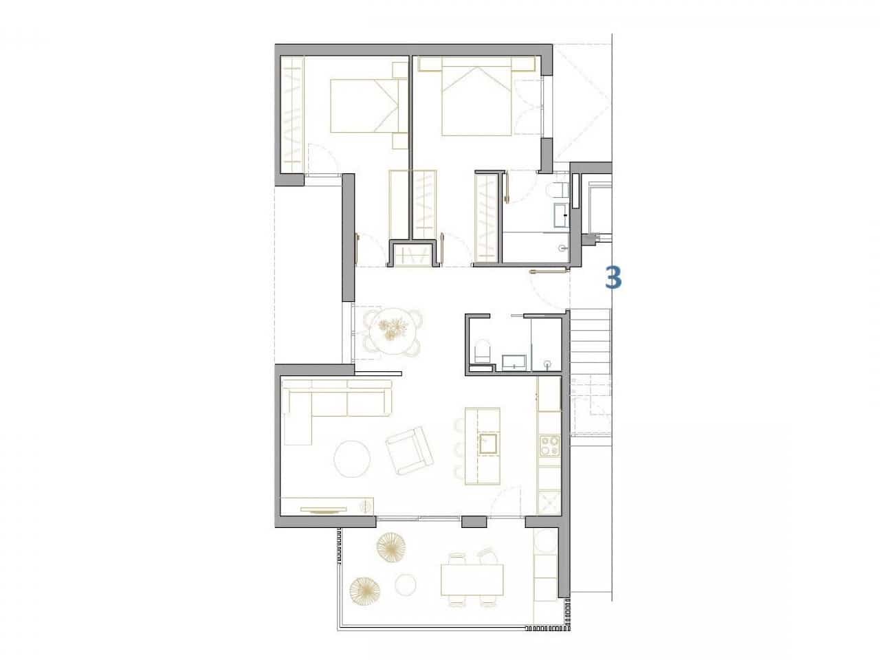 3 bedroom Apartment for sale in San Pedro del Pinatar with pool - € 293,900 (Ref: 9318604)