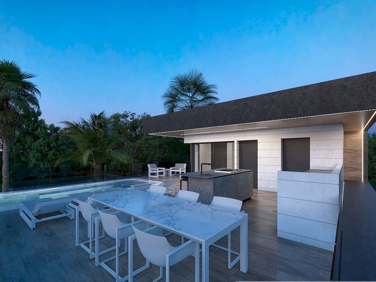 3 bedroom Villa for sale in Torre-Pacheco with pool - € 743,000 (Ref: 9318615)