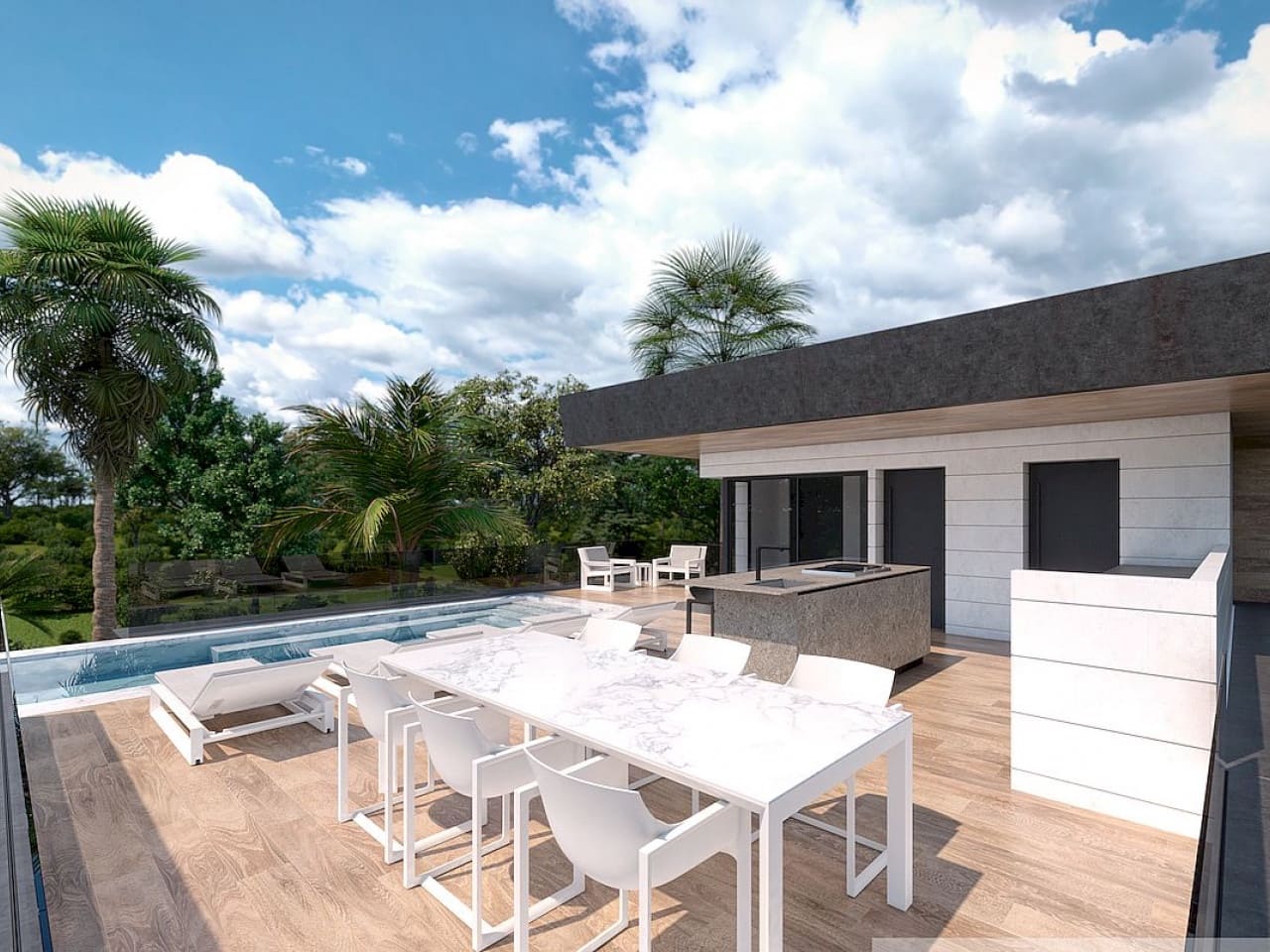 3 bedroom Villa for sale in Torre-Pacheco with pool - € 743,000 (Ref: 9318615)