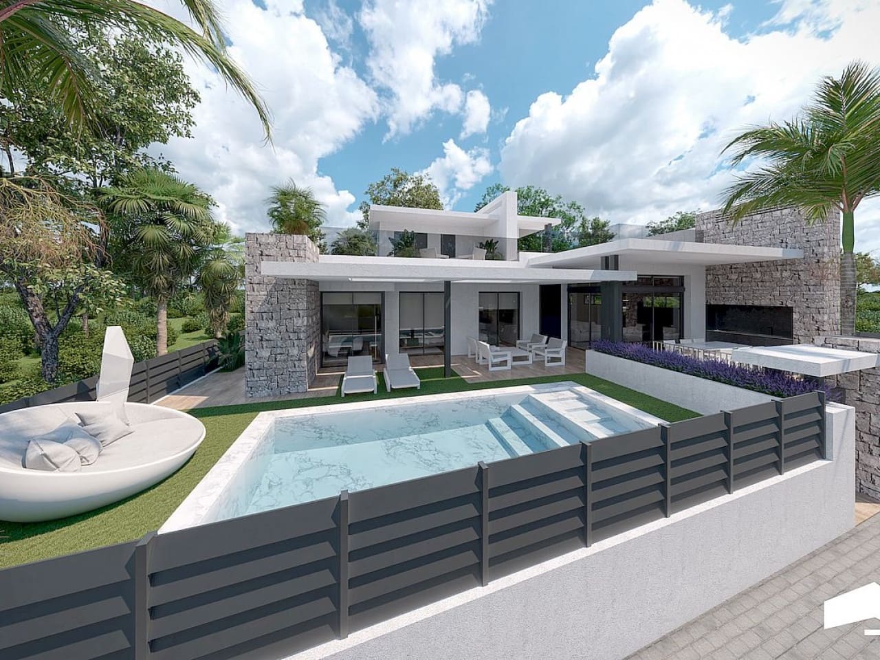 3 bedroom Villa for sale in Torre-Pacheco with pool - € 743,000 (Ref: 9318615)