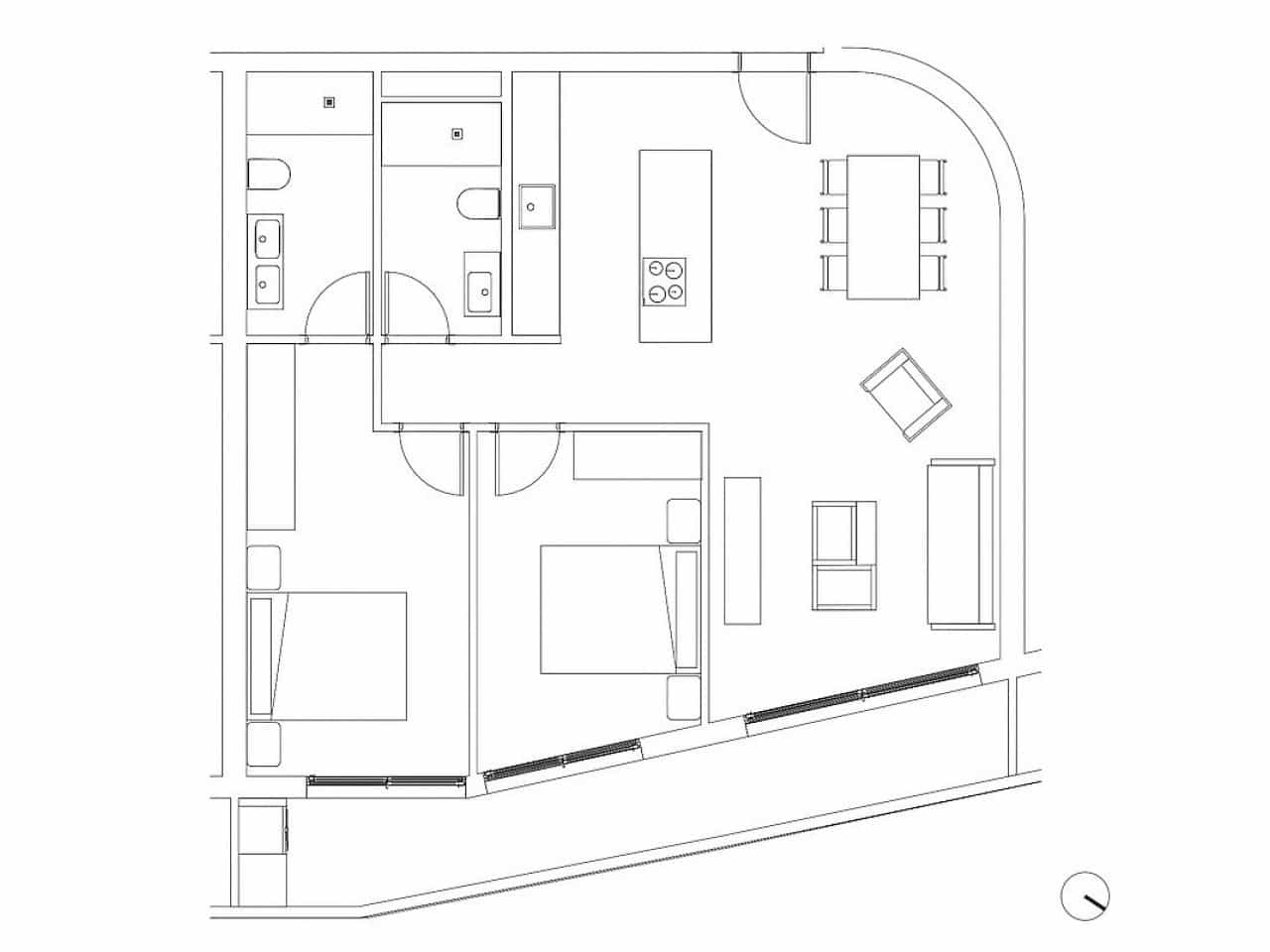 1 makuuhuone Huoneisto myytävänä paikassa Calpe / Calp mukana uima-altaan - 299 000 € (Ref: 9318619)