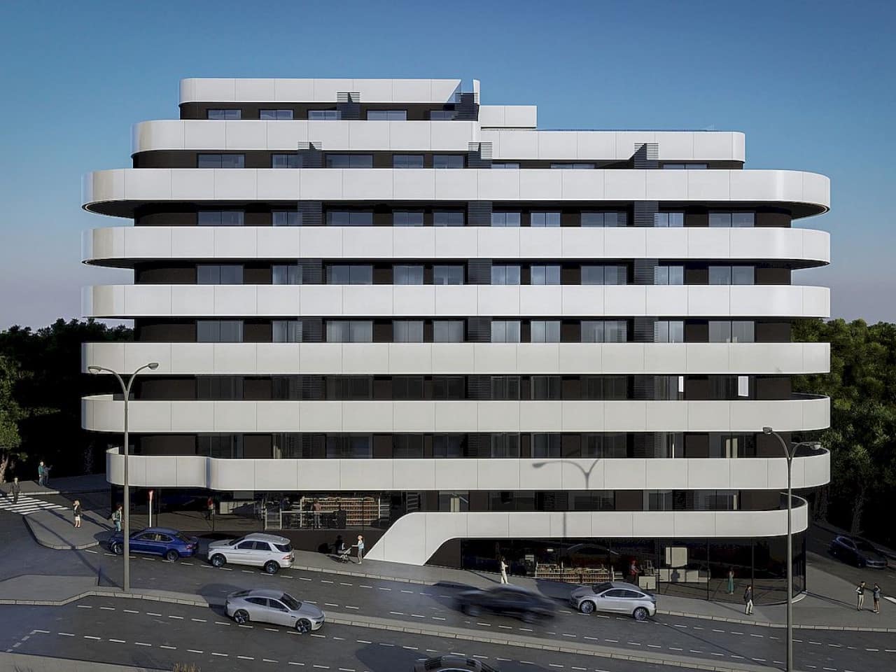 1 makuuhuone Kattohuoneisto myytävänä paikassa Calpe / Calp mukana uima-altaan - 413 470 € (Ref: 9318621)