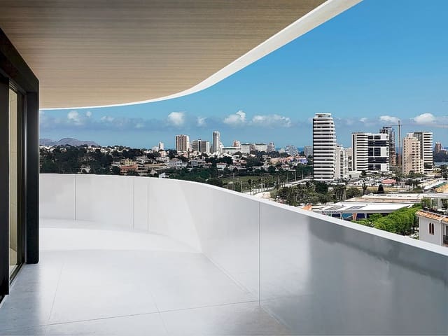 1 makuuhuone Kattohuoneisto myytävänä paikassa Calpe / Calp mukana uima-altaan - 413 470 € (Ref: 9318621)