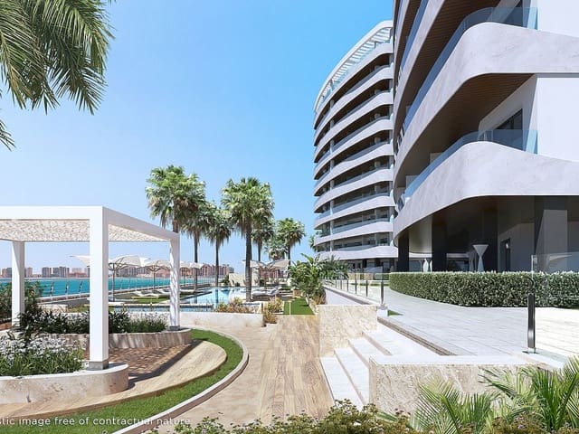 1 bedroom Apartment for sale in La Manga del Mar Menor with pool - € 288,000 (Ref: 9318627)