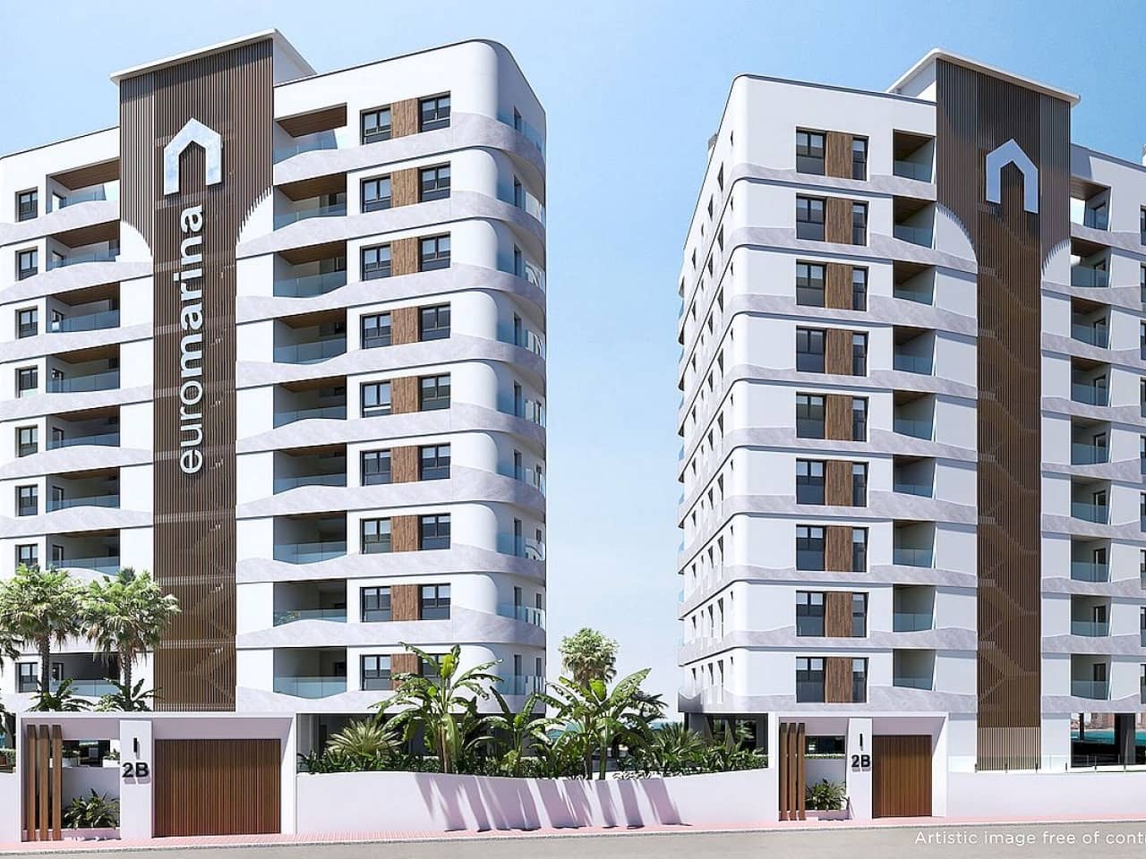 2 makuuhuone Huoneisto myytävänä paikassa La Manga del Mar Menor mukana uima-altaan - 473 000 € (Ref: 9318628)