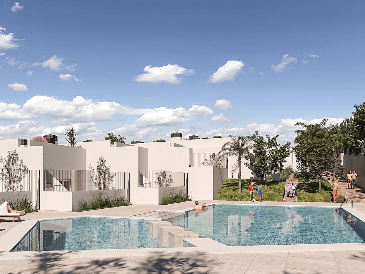 3 soveværelse Byhus til salg i Monforte del Cid med swimmingpool - € 330.000 (Ref: 9318631)