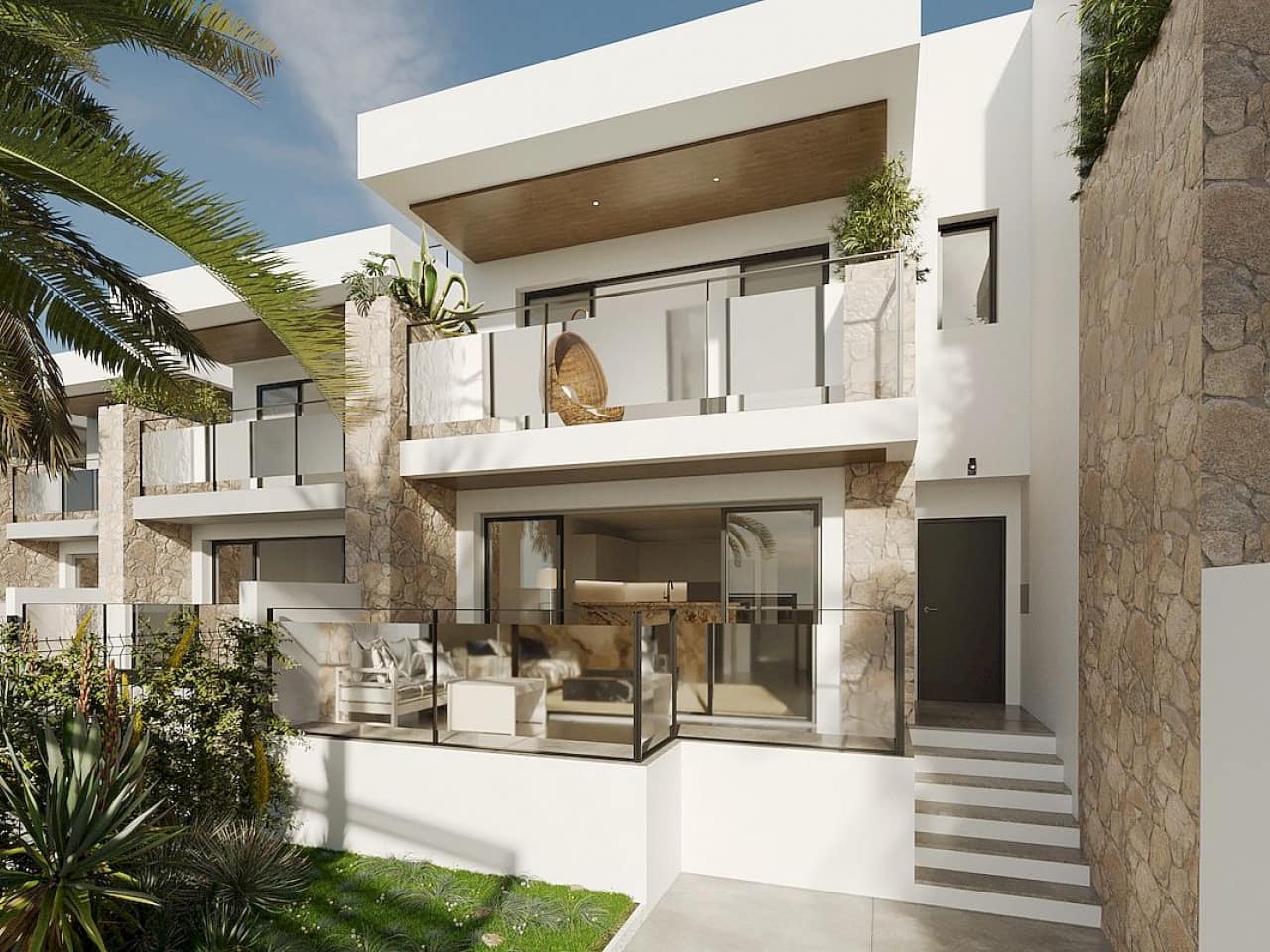 3 soveværelse Byhus til salg i Monforte del Cid med swimmingpool - € 330.000 (Ref: 9318631)