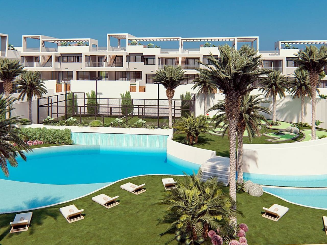 2 soverom Rekkehus til salgs i Los Balcones med svømmebasseng - € 309 900 (Ref: 9318637)