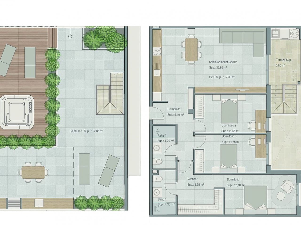 3 bedroom Apartment for sale in Torre-Pacheco with pool - € 196,000 (Ref: 9318651)
