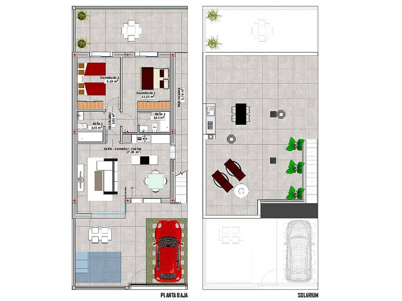 3 quarto Moradia para venda em San Juan de los Terreros com piscina - 525 000 € (Ref: 9318652)