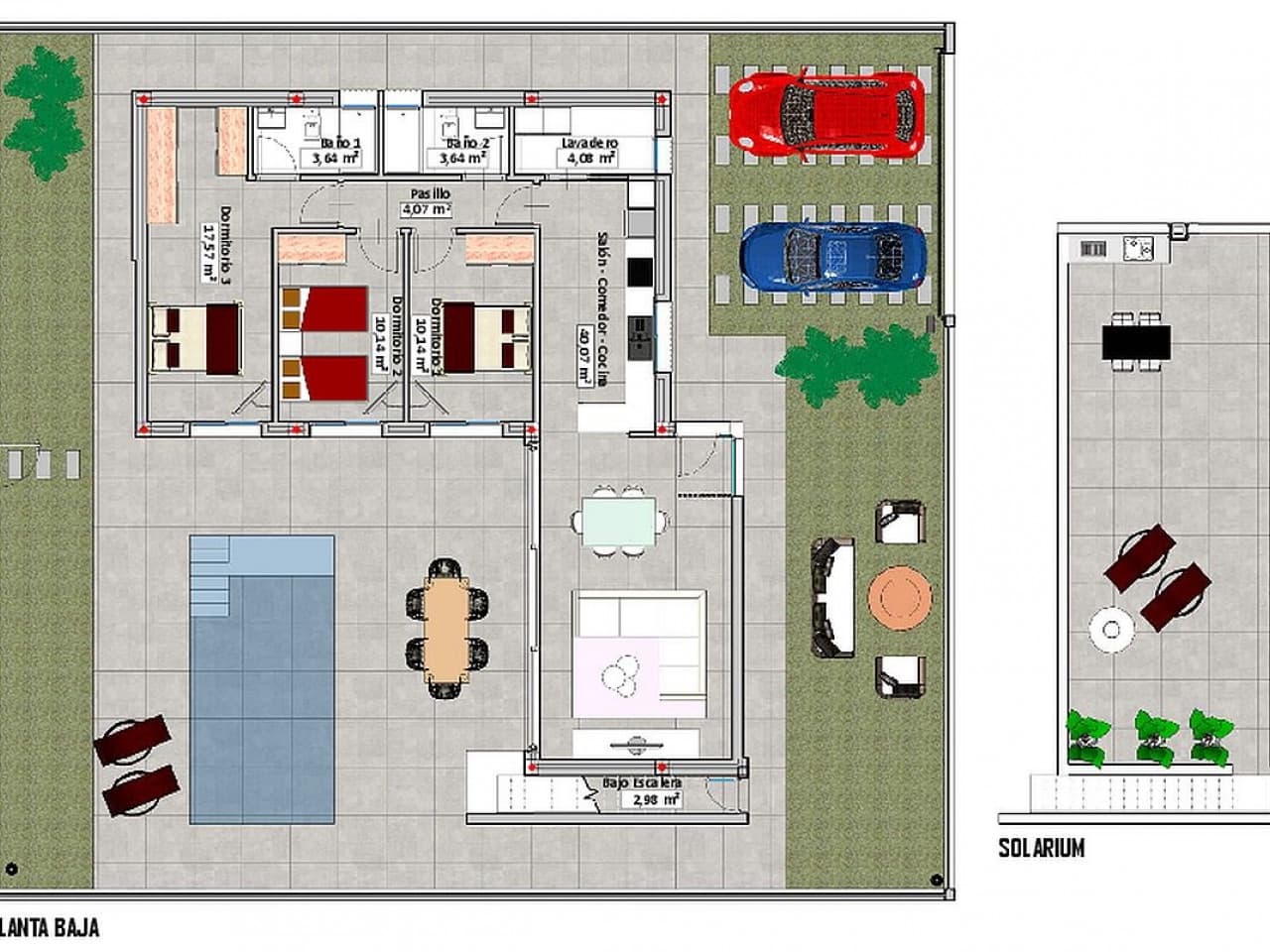 3 quarto Moradia para venda em San Juan de los Terreros com piscina - 525 000 € (Ref: 9318652)