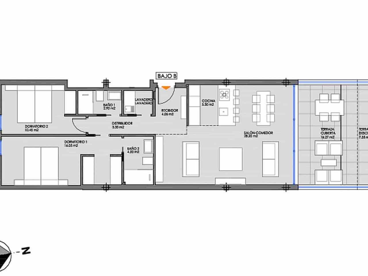 2 bedroom Apartment for sale in Mar de Cristal with pool - € 270,000 (Ref: 9318654)