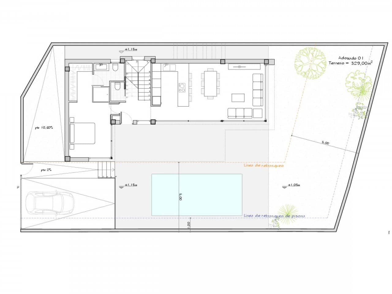 2 soverom Hus til salgs i Villamartin med svømmebasseng - € 280 000 (Ref: 9318662)
