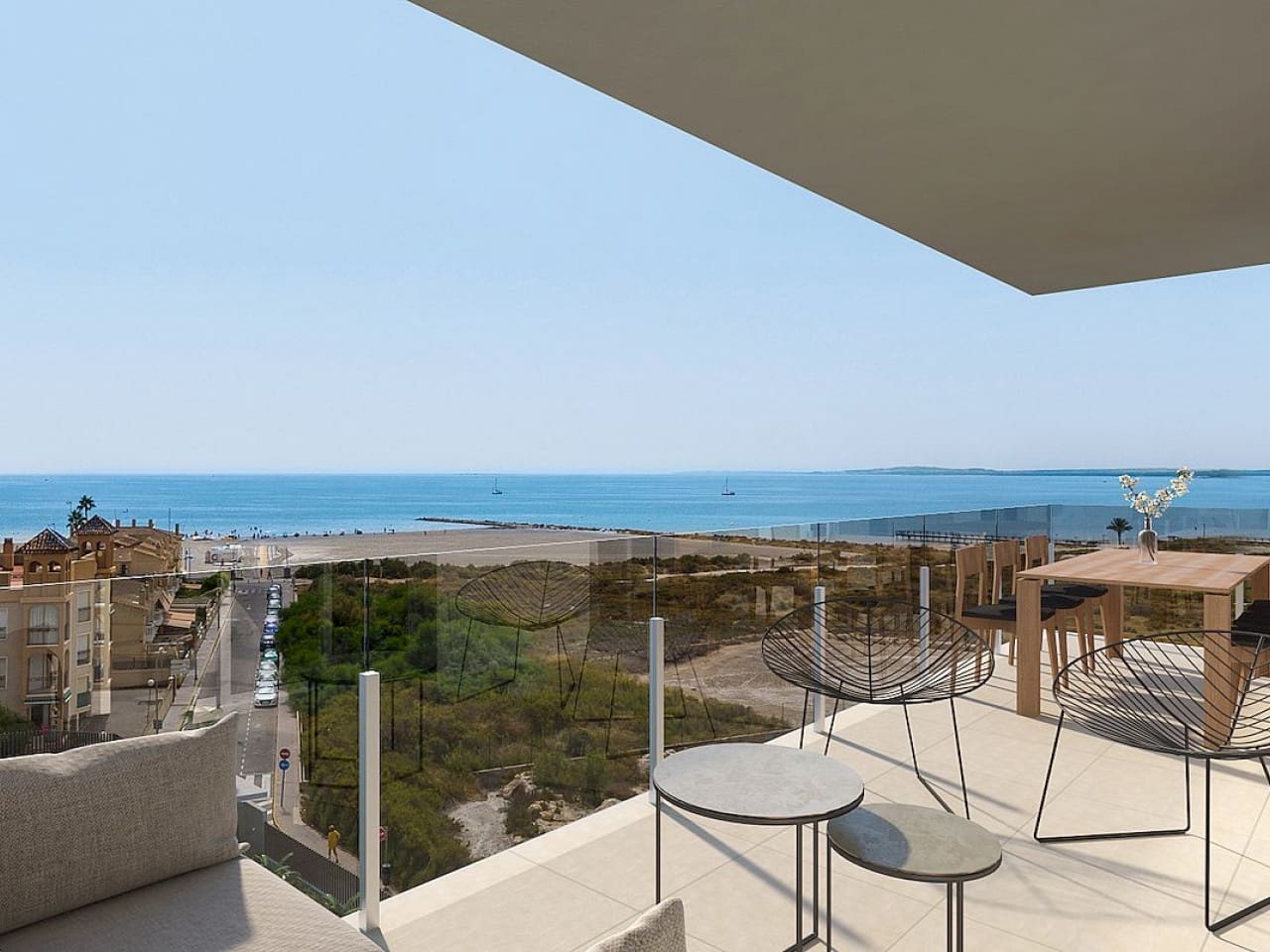 3 sypialnia Penthouse na sprzedaż w Santa Pola z basenem - 495 000 € (Ref: 9318663)