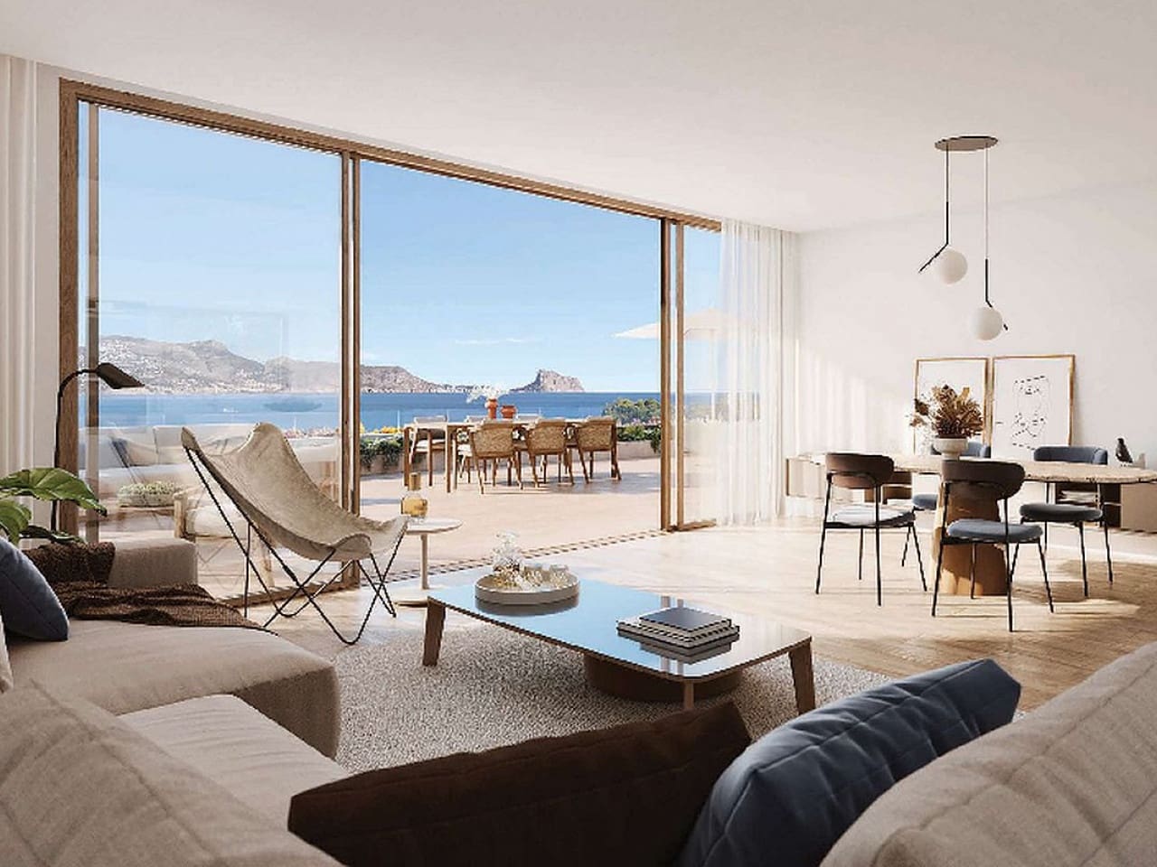 2 bedroom Apartment for sale in Alfaz del Pi / L'Alfas del Pi with pool - € 580,000 (Ref: 9318665)