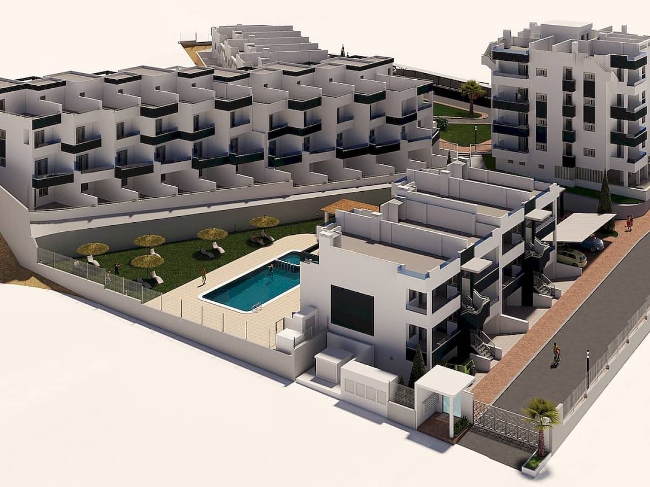 2 sypialnia Dom szeregowy na sprzedaż w Los Altos z basenem - 280 000 € (Ref: 9318666)