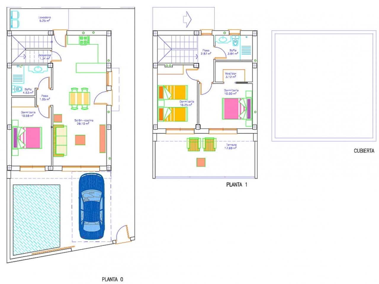 3 quarto Moradia para venda em San Pedro del Pinatar com piscina - 389 000 € (Ref: 9318674)