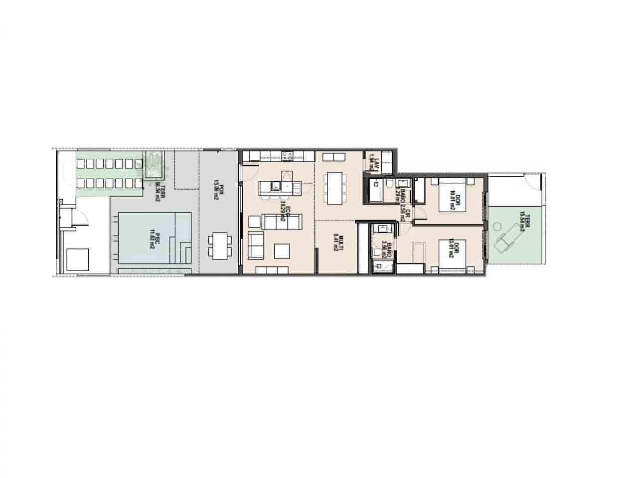 3 makuuhuone Huvila myytävänä paikassa Pilar de la Horadada mukana uima-altaan - 659 000 € (Ref: 9318684)