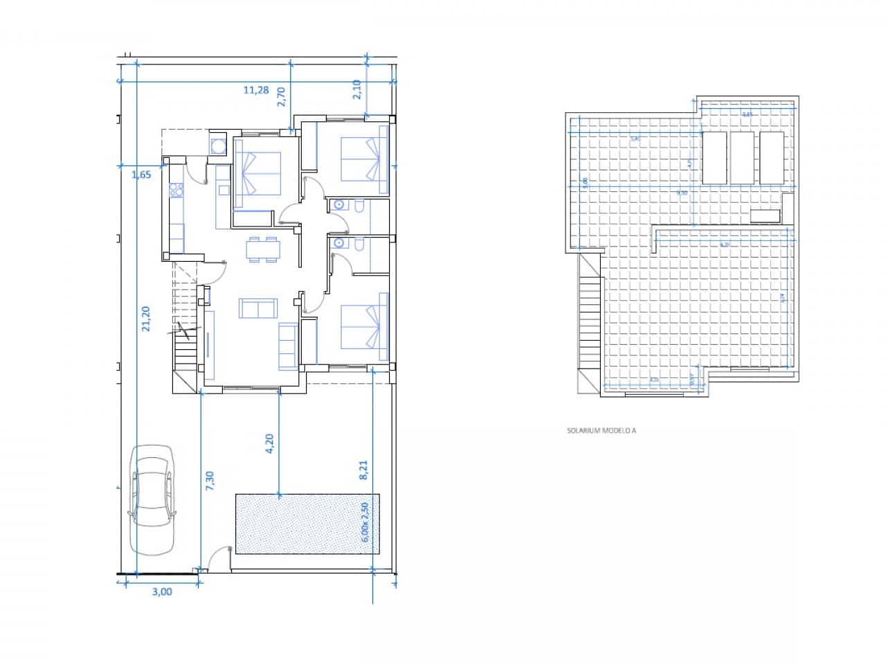 3 sypialnia Willa na sprzedaż w La Marina z basenem - 392 000 € (Ref: 9318685)