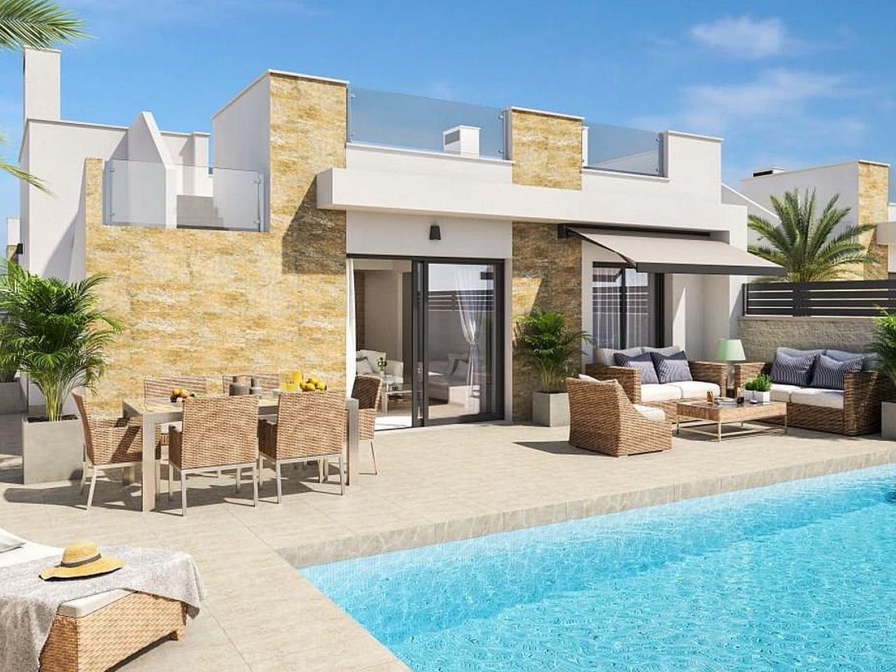 3 sypialnia Willa na sprzedaż w La Marina z basenem - 392 000 € (Ref: 9318685)