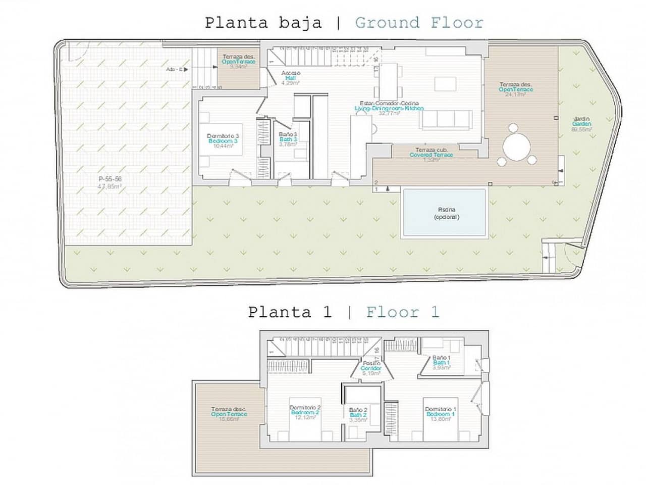2 bedroom Apartment for sale in Denia with pool - € 352,000 (Ref: 9318696)