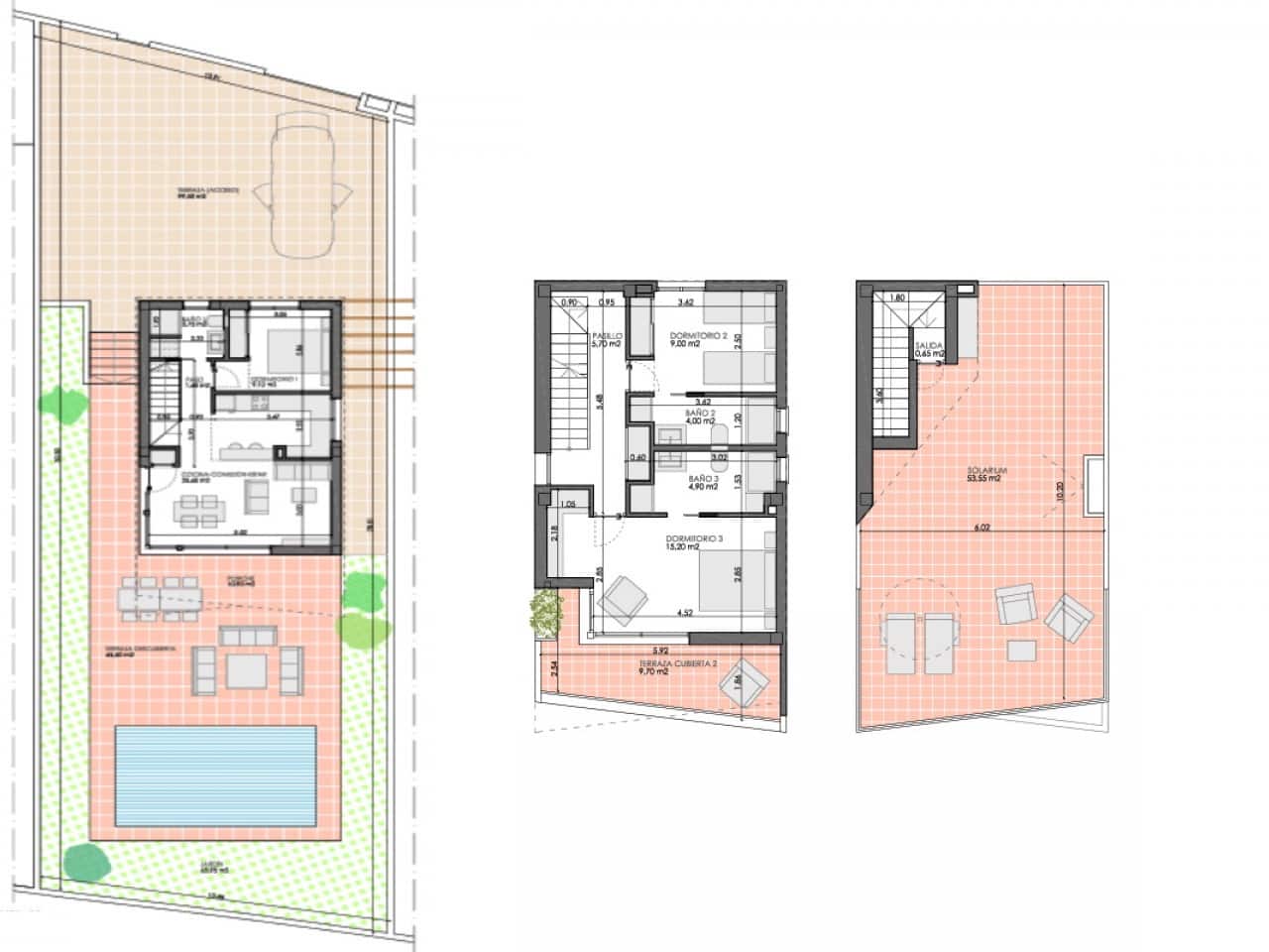 3 makuuhuone Huvila myytävänä paikassa Pilar de la Horadada mukana uima-altaan - 474 900 € (Ref: 9318698)