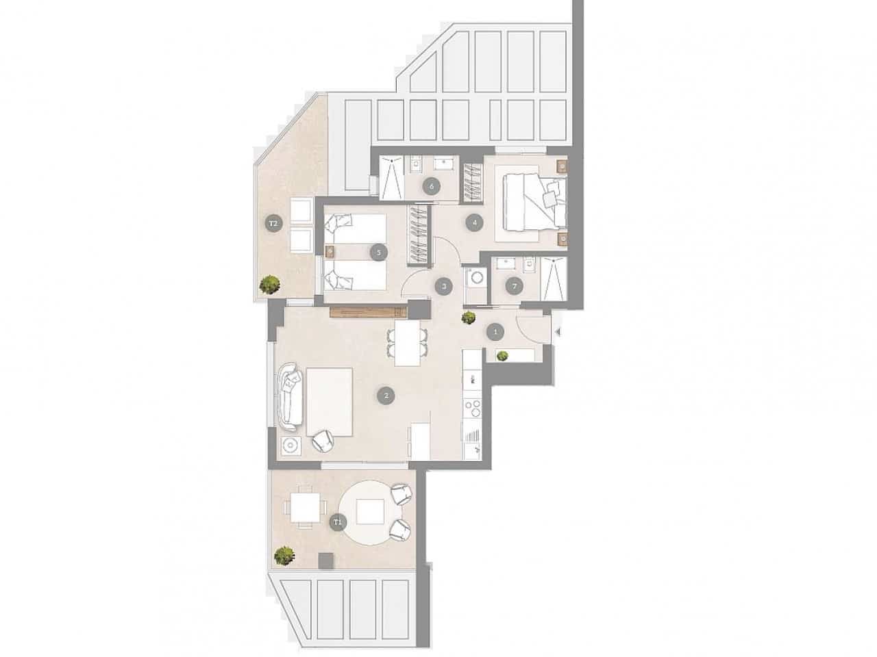 3 bedroom Apartment for sale in Calpe / Calp with pool - € 527,000 (Ref: 9318709)