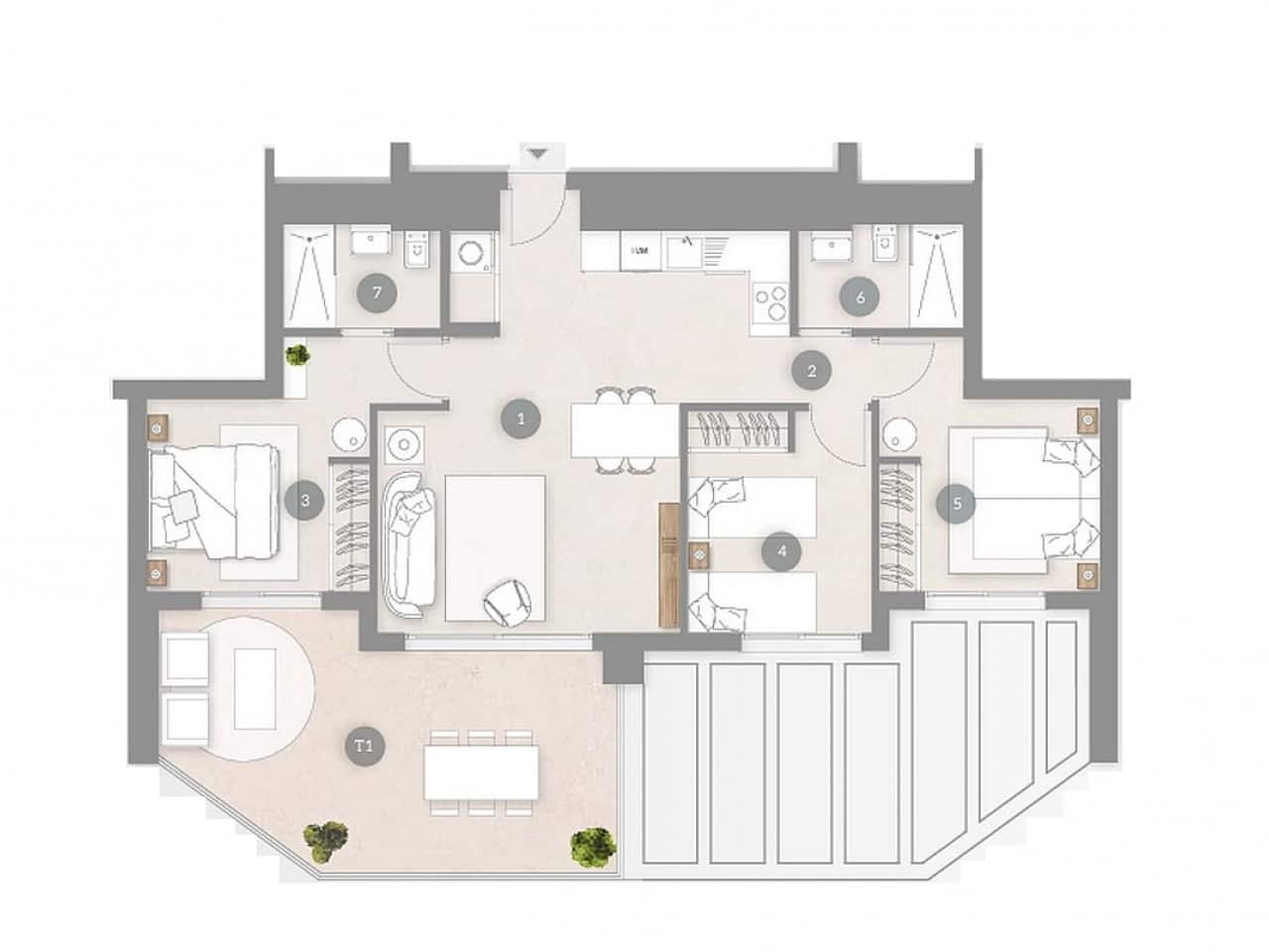 3 bedroom Apartment for sale in Calpe / Calp with pool - € 527,000 (Ref: 9318709)