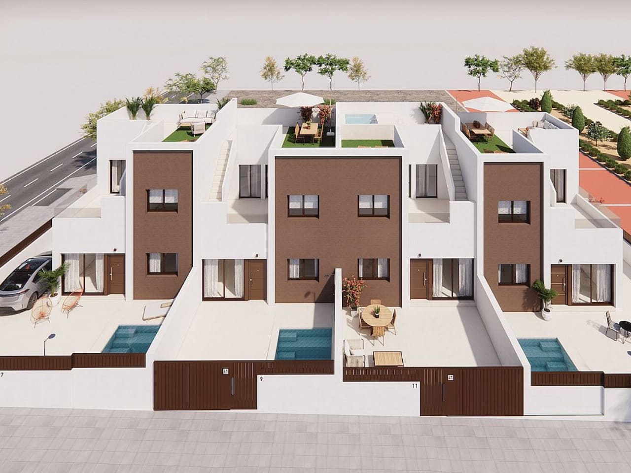 3 bedroom Townhouse for sale in Pilar de la Horadada - € 285,000 (Ref: 9318715)