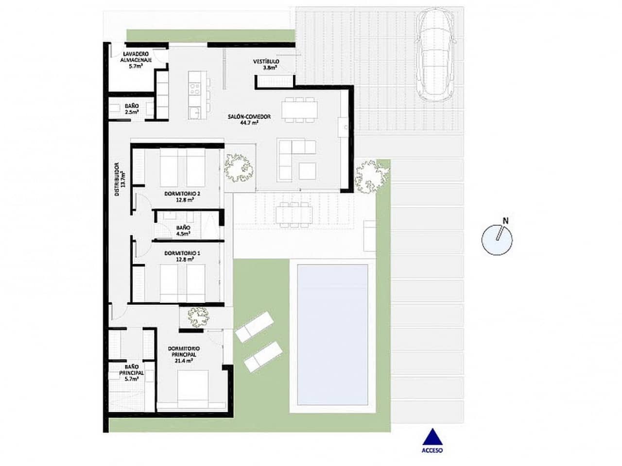 3 makuuhuone Huvila myytävänä paikassa Banos y Mendigo mukana uima-altaan - 518 000 € (Ref: 9318722)