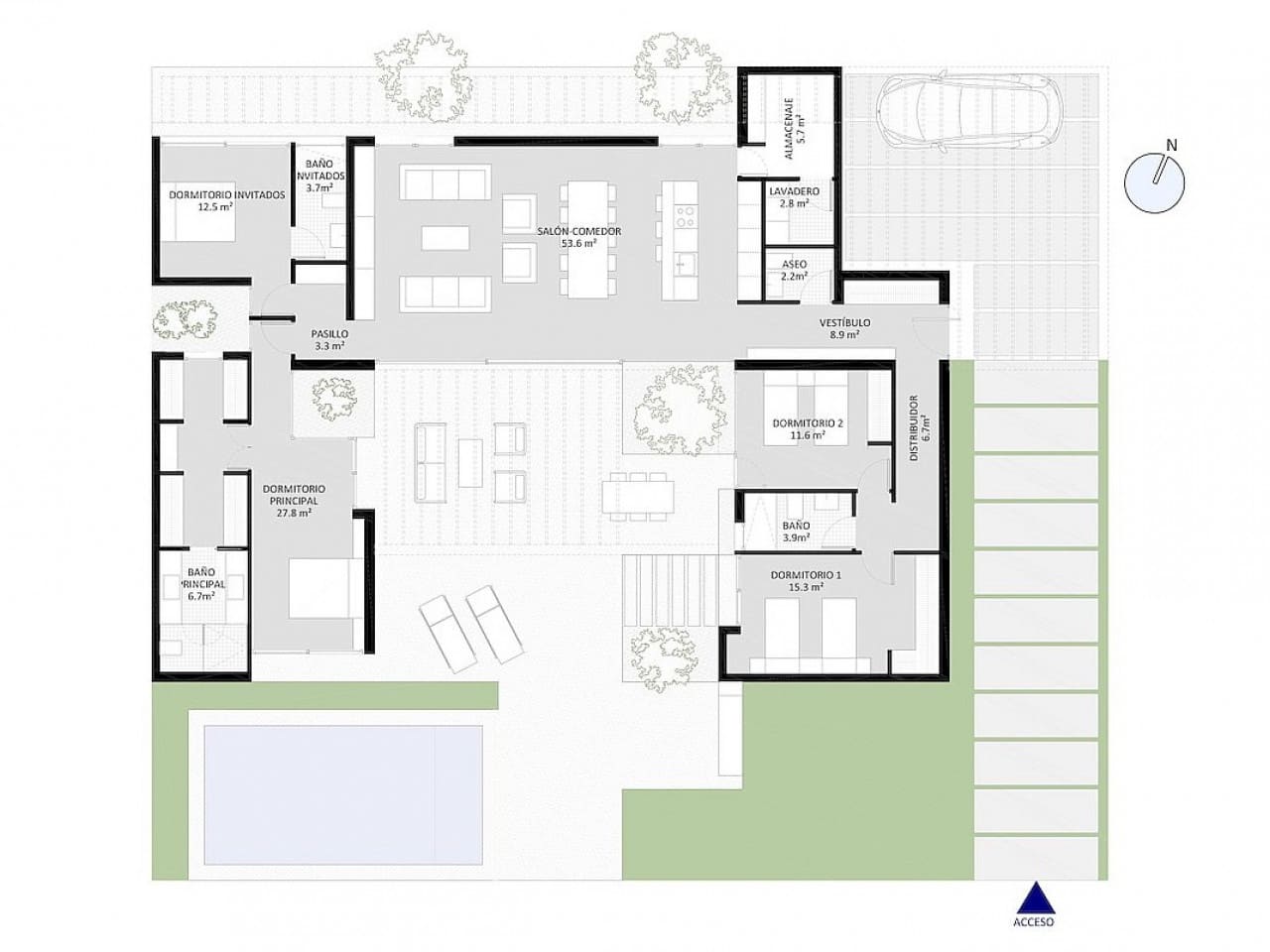 3 makuuhuone Huvila myytävänä paikassa Banos y Mendigo mukana uima-altaan - 518 000 € (Ref: 9318722)