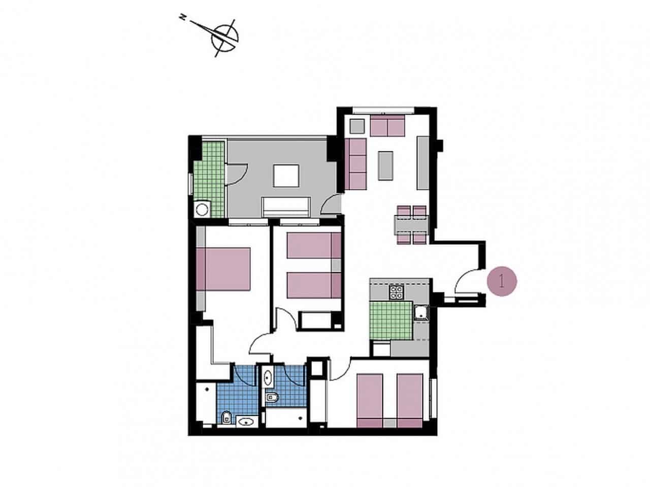 2 soverom Leilighet til salgs i Pilar de la Horadada med svømmebasseng - € 289 000 (Ref: 9318730)