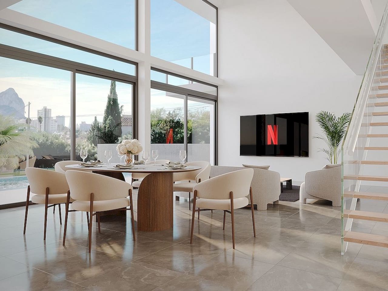 3 bedroom Villa for sale in Calpe / Calp with pool - € 1,199,000 (Ref: 9318733)