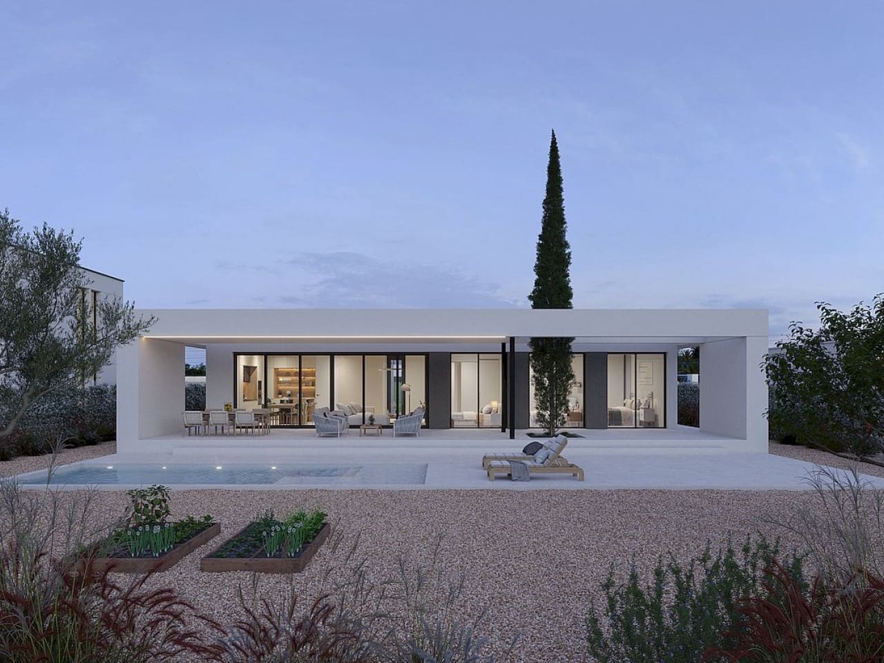 3 makuuhuone Huvila myytävänä paikassa Fuente Alamo de Murcia mukana uima-altaan - 509 960 € (Ref: 9318737)