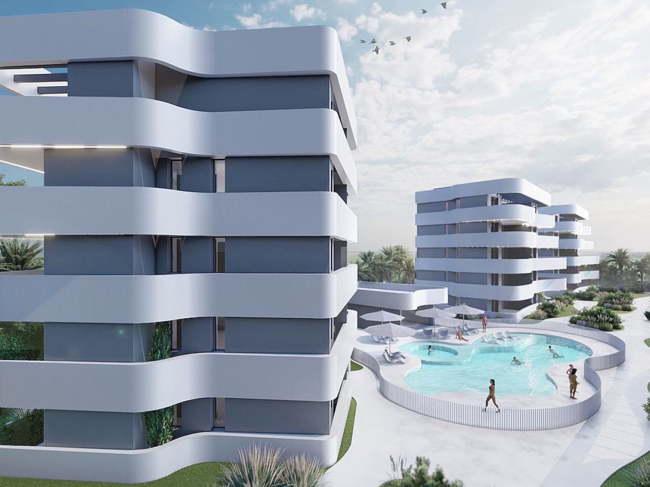 2 chambre Penthouse à vendre à El Raso avec piscine - 365 000 € (Ref: 9318746)