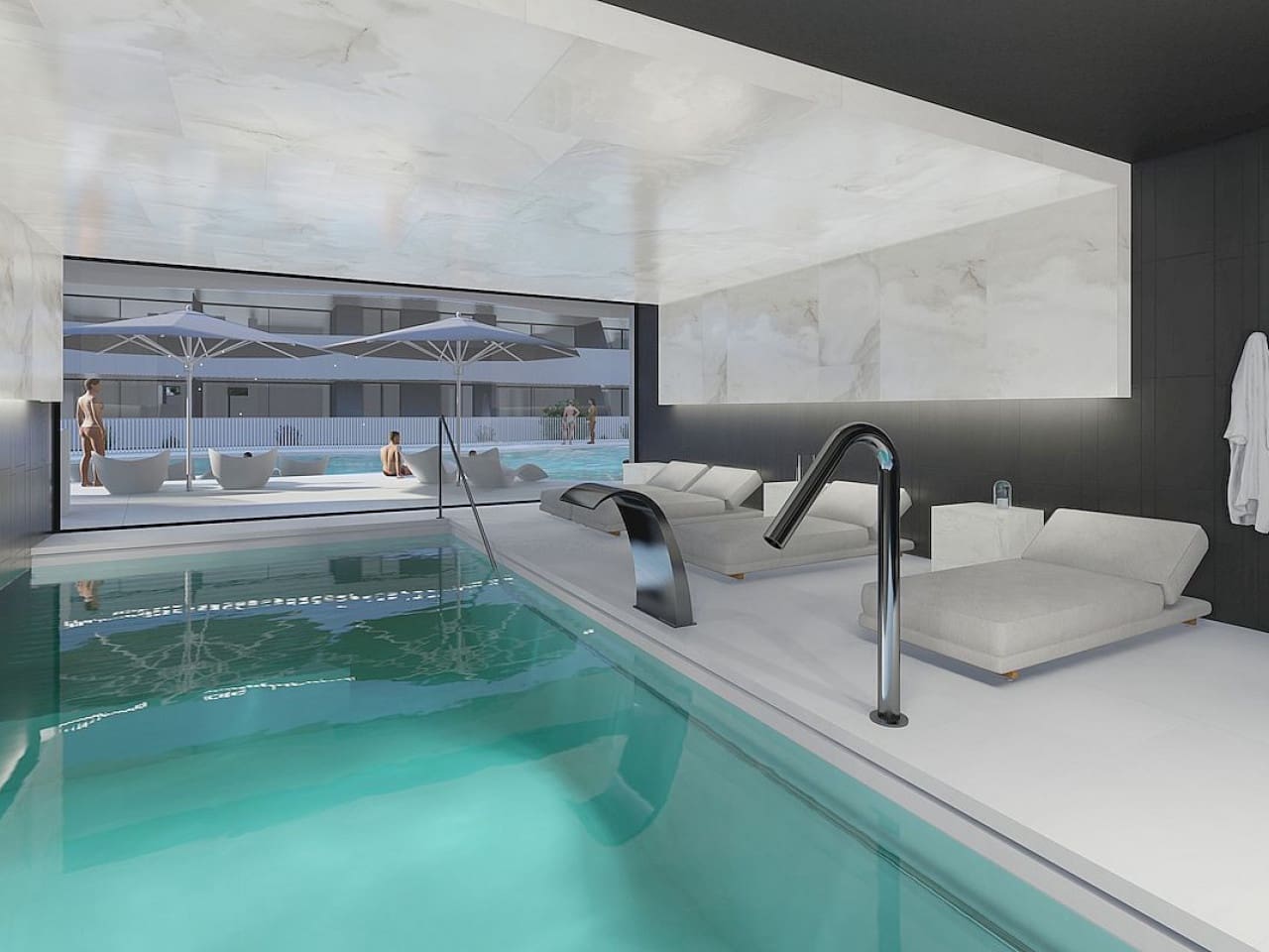 2 chambre Penthouse à vendre à El Raso avec piscine - 365 000 € (Ref: 9318746)