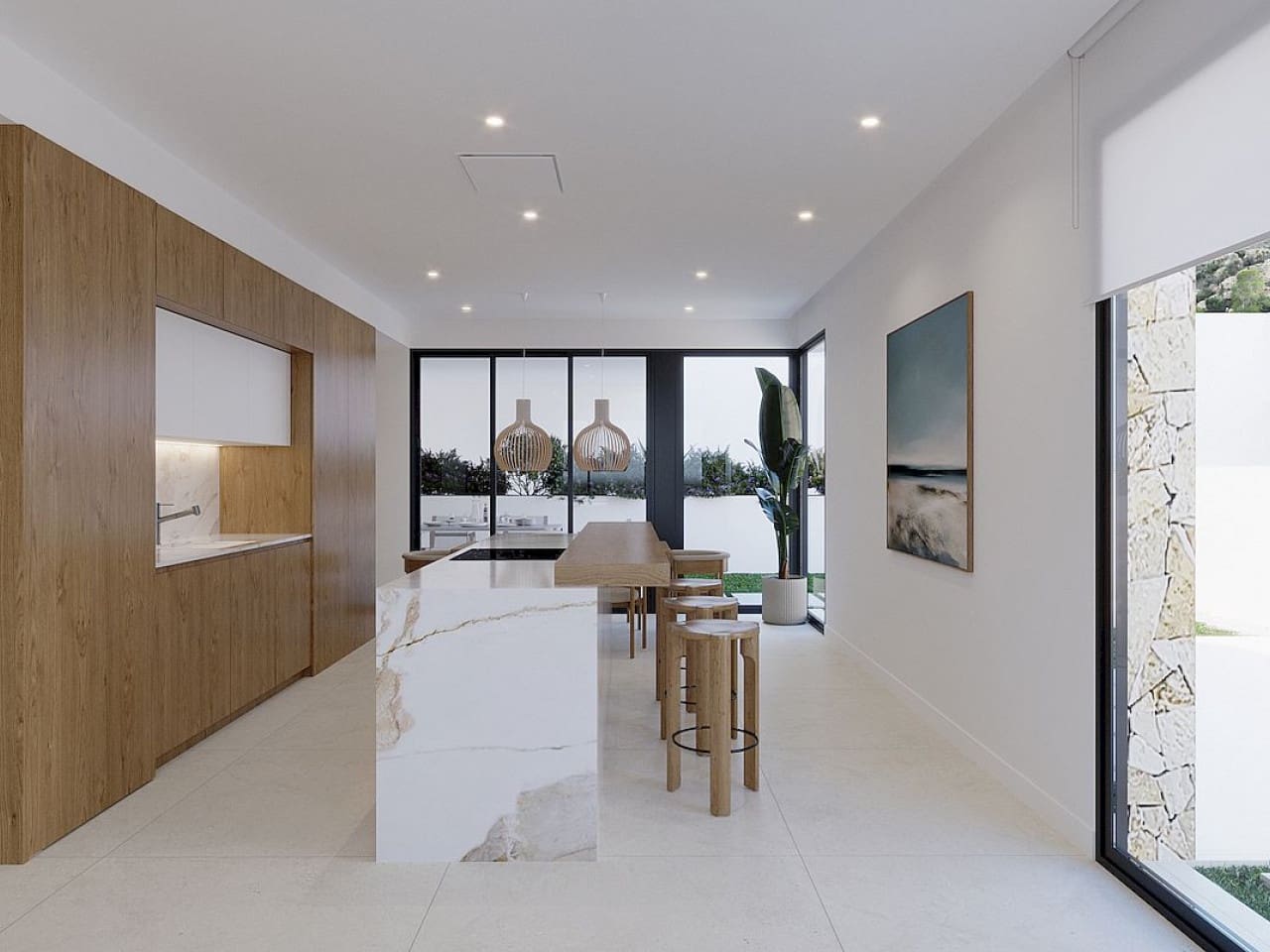 3 makuuhuone Huvila myytävänä paikassa Monforte del Cid mukana uima-altaan - 895 000 € (Ref: 9318747)