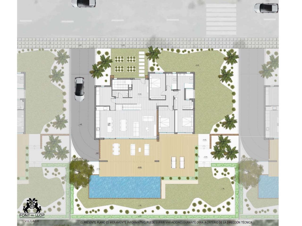 3 makuuhuone Huvila myytävänä paikassa Monforte del Cid mukana uima-altaan - 895 000 € (Ref: 9318747)