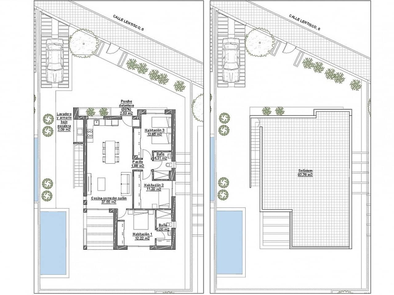 3 bedroom Villa for sale in Pinar de Campoverde with pool - € 422,500 (Ref: 9318749)