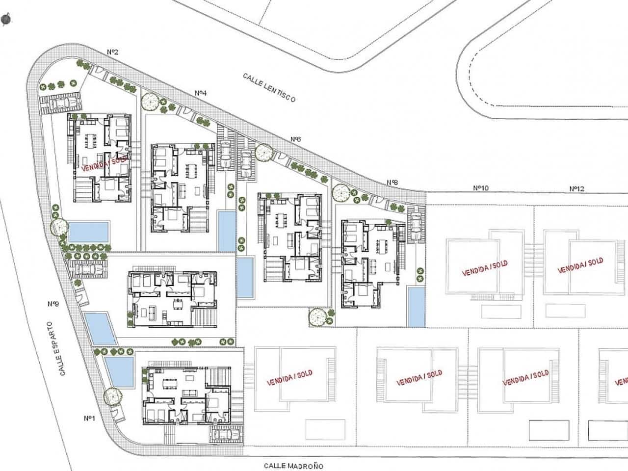 3 bedroom Villa for sale in Pinar de Campoverde with pool - € 422,500 (Ref: 9318749)